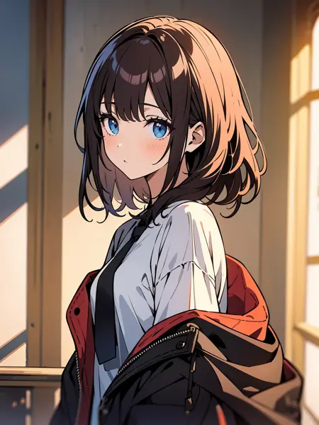 Light Scattering Hard Pen Anime Style