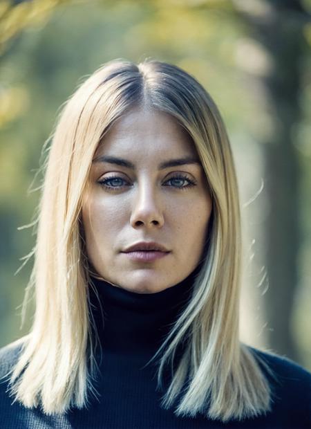 A stunning intricate full color portrait of (sks woman:1), wearing a black turtleneck, epic character composition, by ilya kuvshinov, alessio albi, nina masic, sharp focus, natural lighting, subsurface scattering, f2, 35mm, film grain, <lora:locon_jenniferholland_v1_from_v1_64_32:1.25>