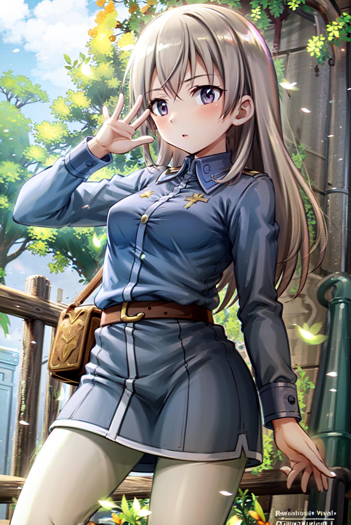 エイラ・イルマタル・ユーティライネン Eila_ilmatar_juutilainen/ストライクウィッチーズ Strike Witches image by yuuSD