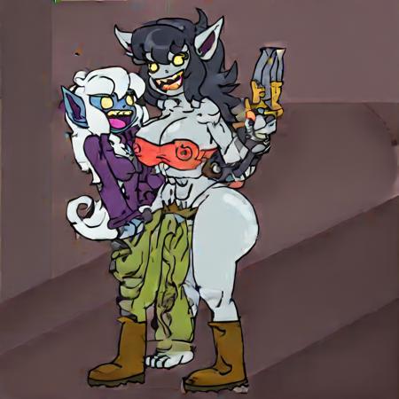 Cartoonish Hentai Style Cartoonish Hentai Style