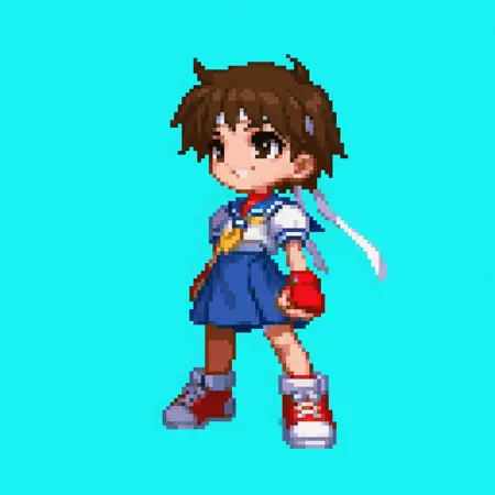 [Illustrious] Touhou Hisoutensoku Sprite Style | 東方非想天則