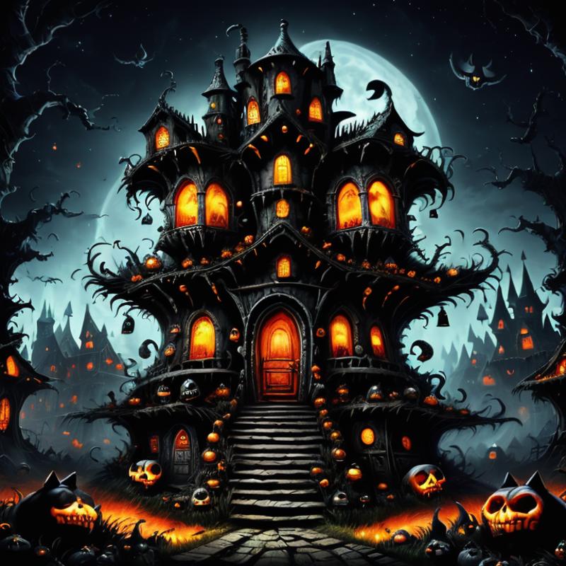 DonM - Halloween - Light/Pumpkin overflow - [SDXL, SD1.5]🎃👻 image by DonMischo