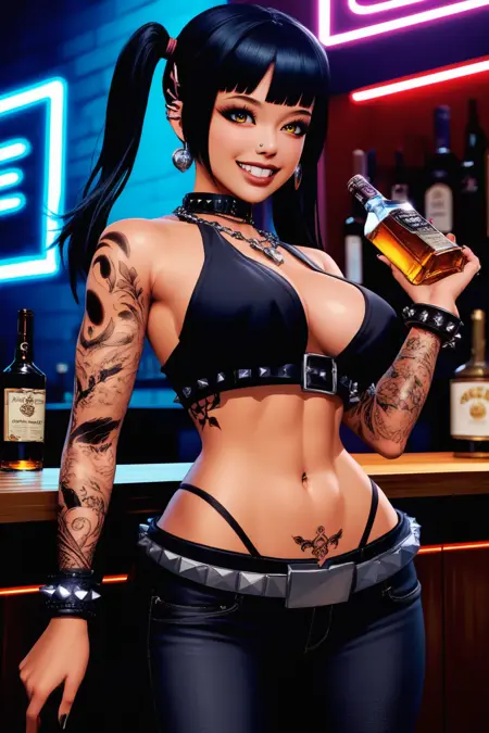 Hana from Pale Carnations | Pony / SD1.5