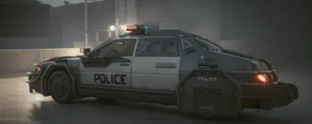 Cyberpunk 2077 NCPD Car (Hella EC-H I860 Enforcer)