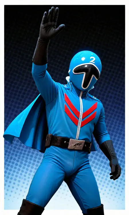 Akira Shinmei/Aorenger (Super Sentai/Himitsu Sentai Goranger)