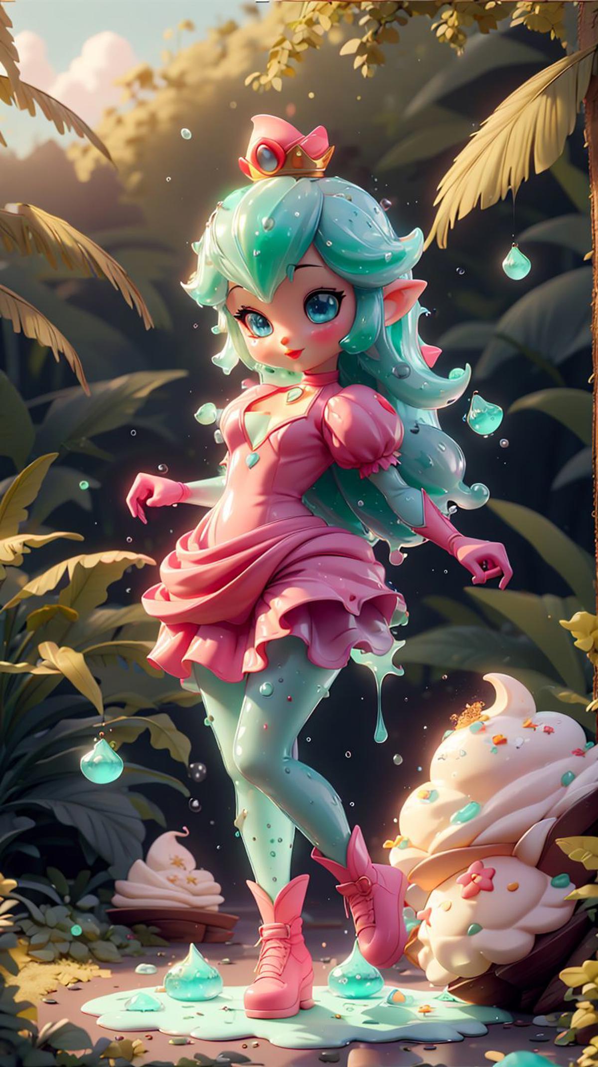 MintSlime Skin - Character Creation image by marusame