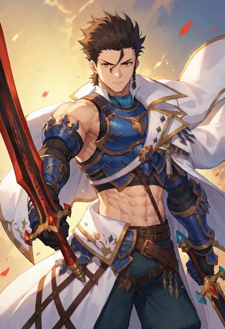 (PonyXL) Diarmuid Ua Duibhne (Saber + Lancer) Fate | ディルムッド・オディナ | 迪尔姆德·奥迪那