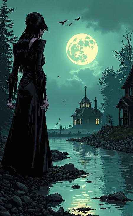 Elvira Illustrated - Halloween 2024 Special 1