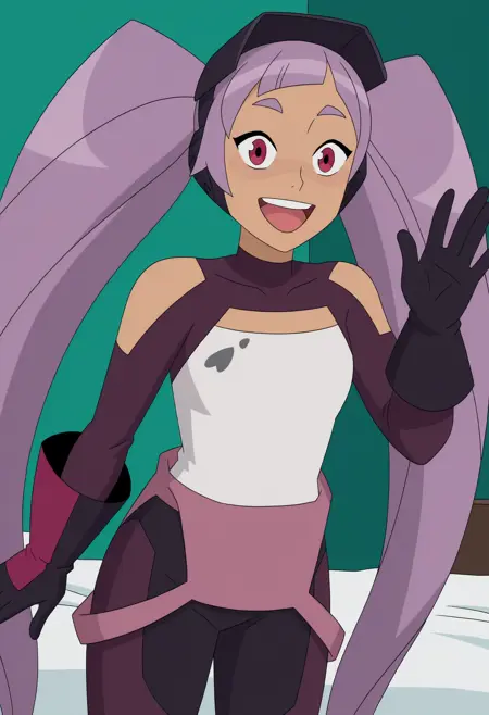 Entrapta | She-Ra and the Princesses of Power Epsilon-Pred LoRA Commission (Illustrious Edition)