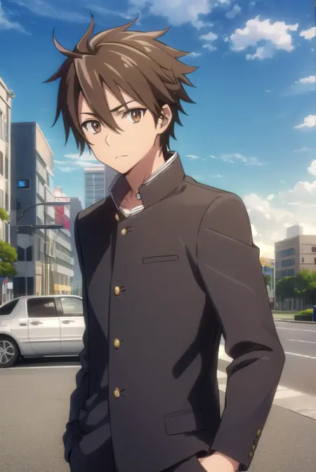 Takashi Komuro (小室 孝) - Highschool of the Dead (学園黙示録)