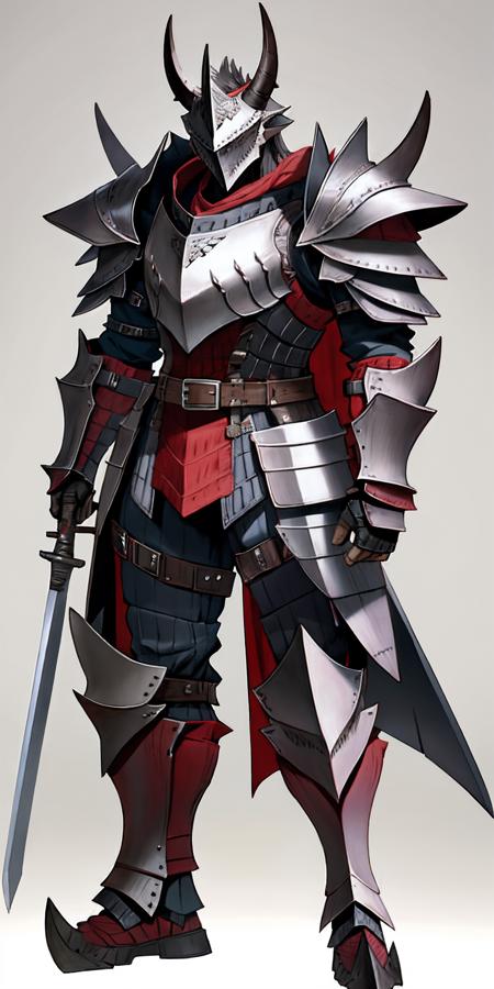 Cool Anime Knight Armor