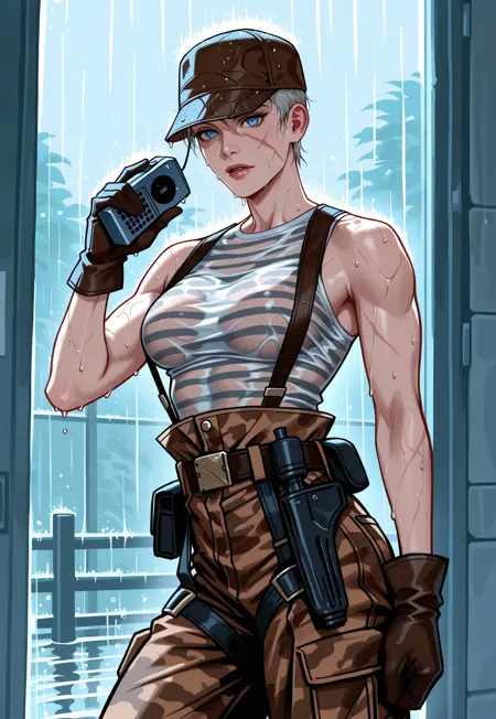Olga Gurlukovich - Metal Gear Solid 2