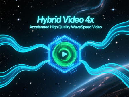 Hybrid Video 4x Accelerated High Quality WaveSpeed Video Workflow v1.0