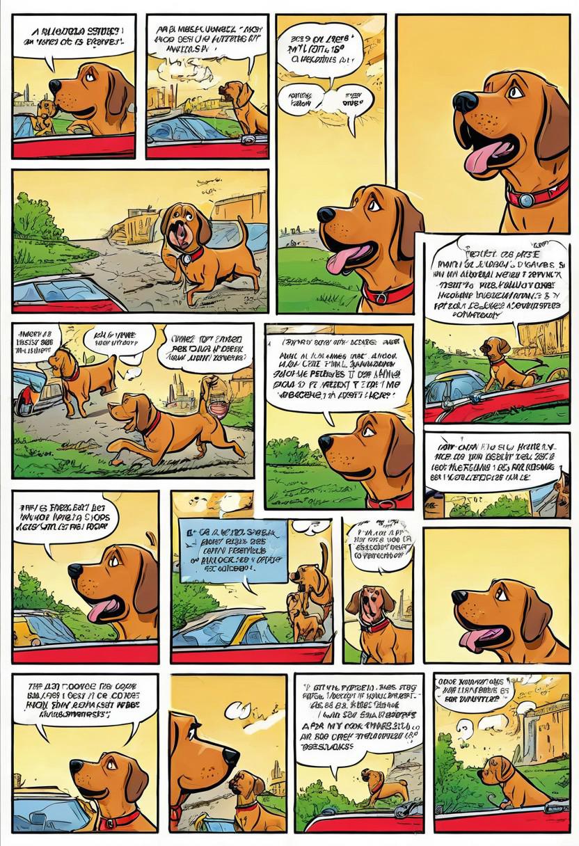 Trying out some cartoons strip prompts - with examples