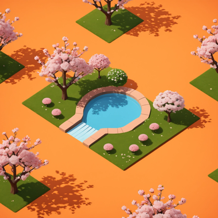 isty03 style, isometric