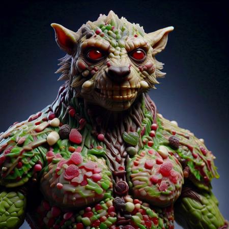 made of candy, a woman,a office man,Conseil,Orc,Badger,Red Dwarf, deep within a cave system, (HD, masterpiece, best quality, hyper detailed, ultra detailed, super realistic),amazing,  , candy<lora:sdxl\aidmaCandyWorldMorph-MoreRealistic-v0.1.safetensors:1.29:1.29>