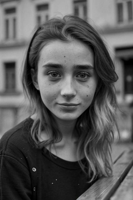 KB_orwo_NP22, instagram photo, portrait photo of 20 y.o french woman, perfect detailed eyes, natural skin, hard shadows, film grain