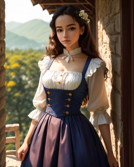 ,best quality,masterpiece,highly detailed,ultra-detailed, close-up 
RAW, analog style photo of 1girl, 8k uhd, dslr, high quality, film grain
skirt, [ Dilraba Dilmurat : alice braga :0.3]