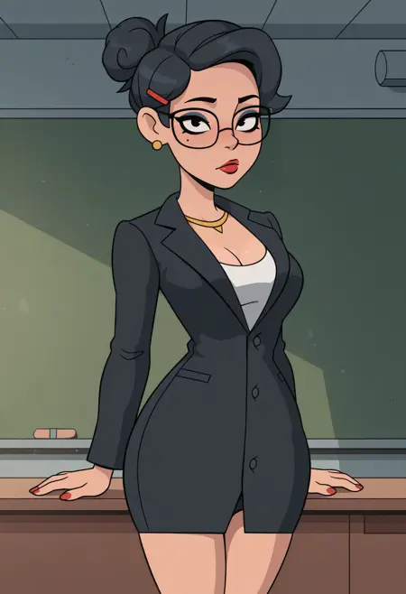 Sarah, (Camp Pinewood), LoRA, IllustriousXL