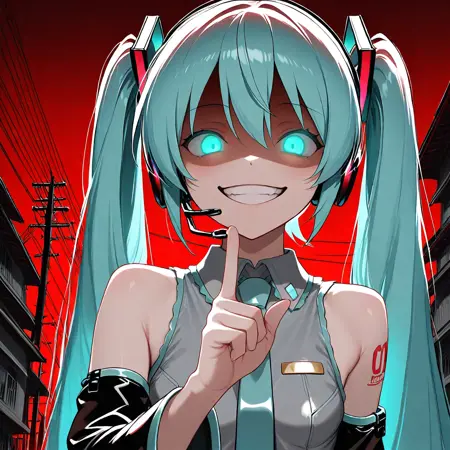 Crazy Expression, Crazy Face, Creepy Expression, Creepy Face, Gesugao (Pony/IL/SD/SDXL)