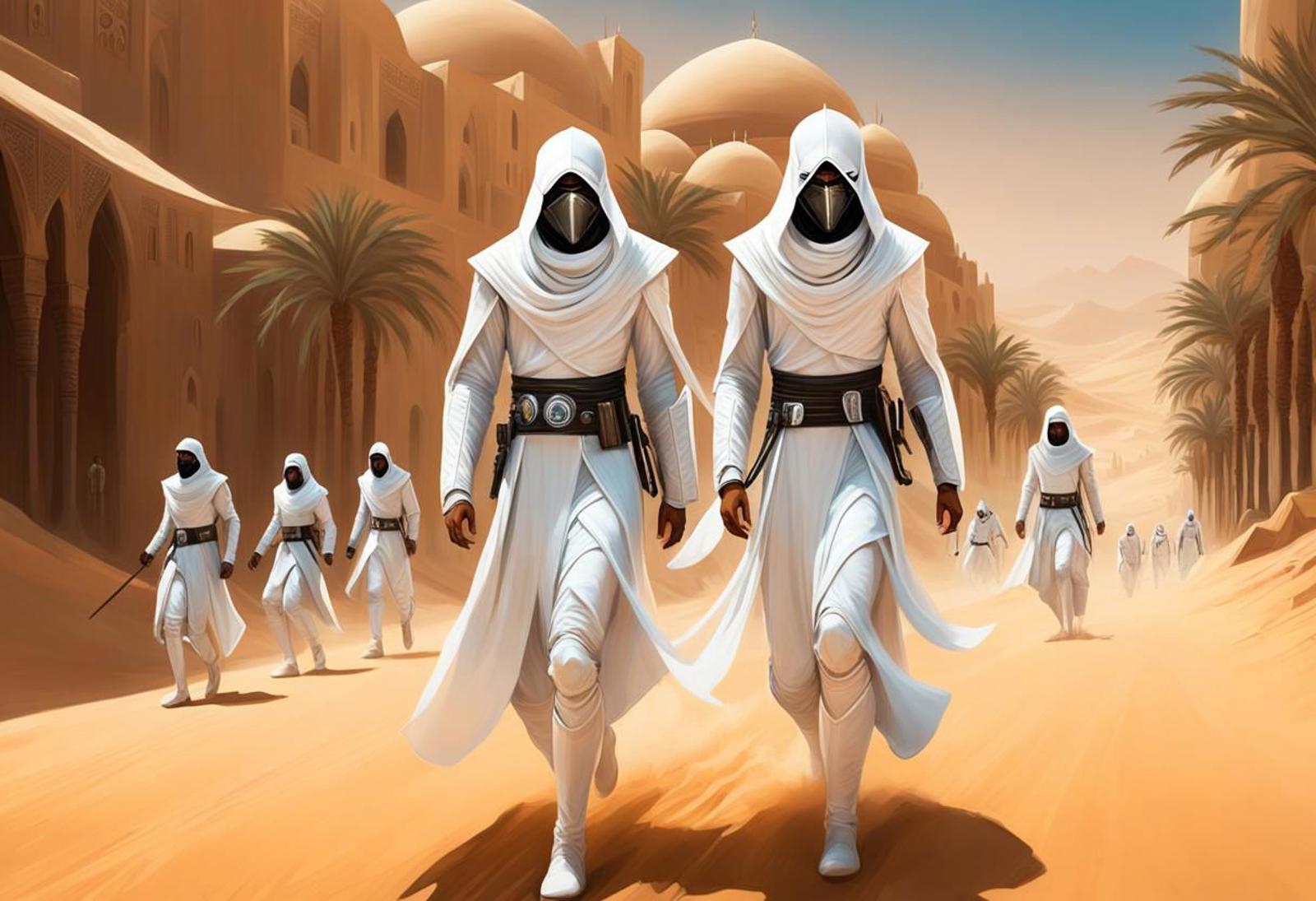 johnslegersart Arab scifi image by johnslegers