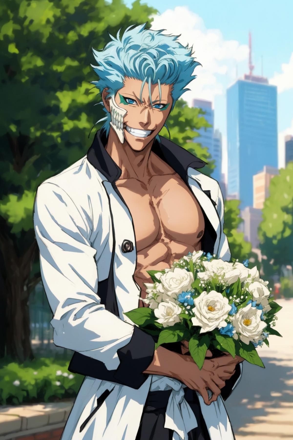 Grimmjow Jaegerjaquez | Bleach image by Mikalichou