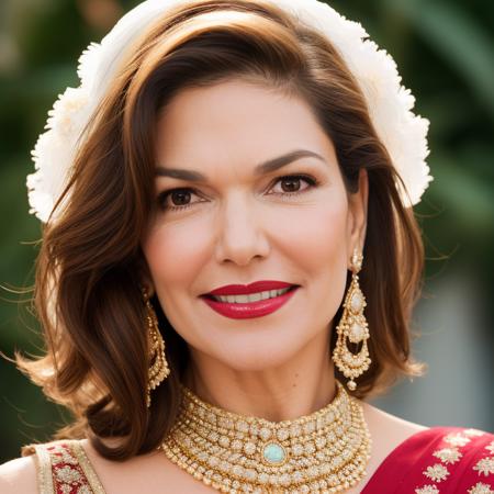 LauraHarring <lora:LauraHarring:1.2>, face portrait, white indian bridal dress with jewelry,  red lips, (walking in the streets of LA during snowy weater:1.2), seductive, alluring, detailed face, beautiful smile, perfect white teeth, real skin, high quality RAW color photograph, (short blonde hair:1.2)), dynamic lighting, natural lighting, octane, dslr, hdr, highly detailed, extremely detailed, insanely detailed, 4K, 8K, sharp, crisp, Kodak portra 800, f1.8, golden hour --ar 2:3 --beta --upbeta