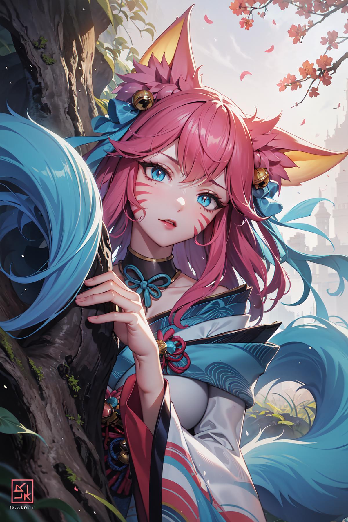 Ahri 18+ Skins | Character LoRA image by FallenIncursio