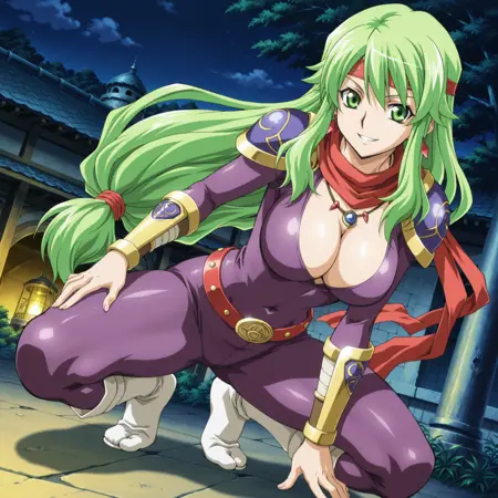 [YUGIOH] [Yu-Gi-Oh!] [Duel Card Character] [Lady Ninja Yae] [女忍者ヤエ] [Illustrious] [IL]
