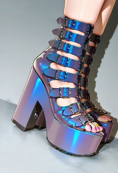 Dreamscape Platform Heels