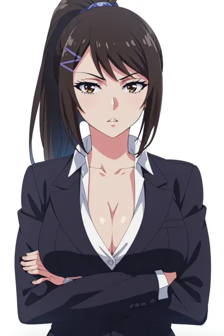 Sae Chabashira ( 茶柱 佐枝 ) / ( Classroom of the Elite / Youkoso Jitsuryoku Shijou Shugi no Kyoushitsu e ) Anime Design