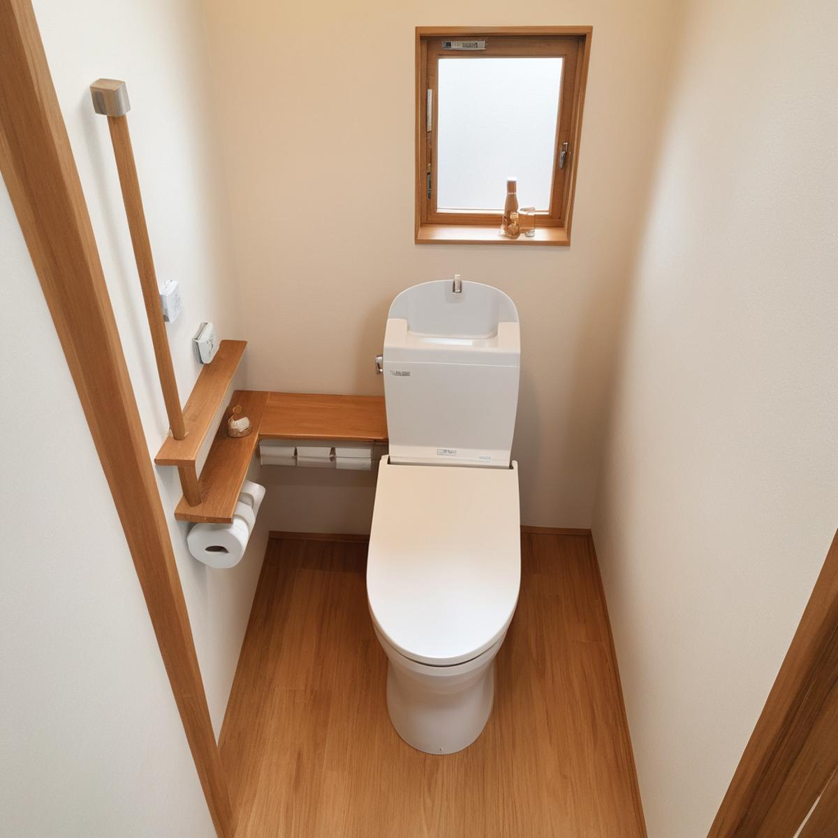 日本の住宅のトイレ Toilets in Japanese Houses SDXL image by swingwings