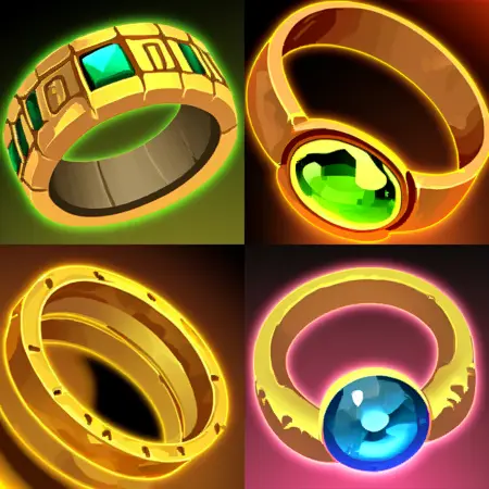 Rings (Fantasy Game Asset)