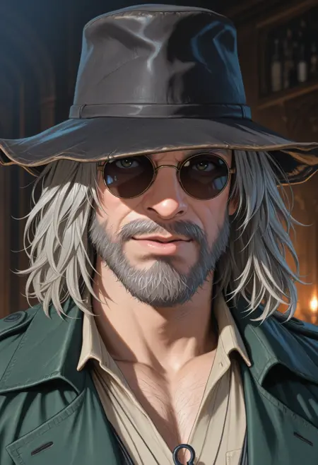 Heisenberg from Resident Evil [IllustriousXL]