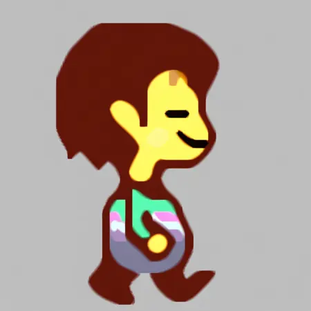 Chara and Frisk Fused