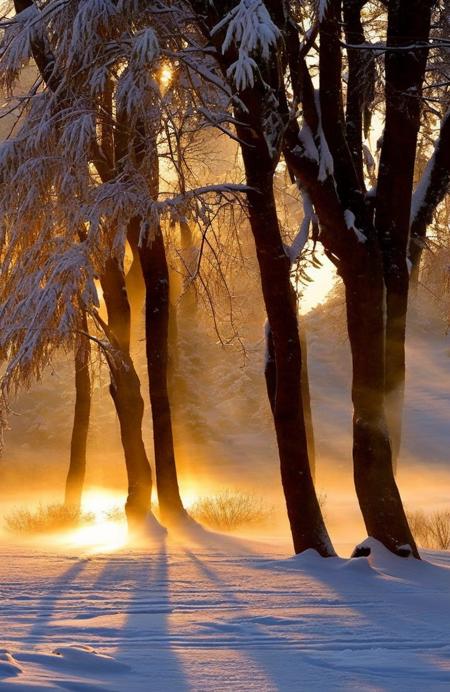 Landscape photography of fundatura ponorului by marc adamus, evening, mist, rays of light, beautiful, Style-Winter