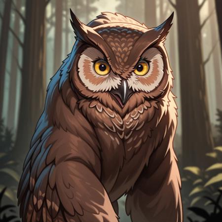 Owlbear | Illustrious &  Pony | DND Illustrious | Ver 1