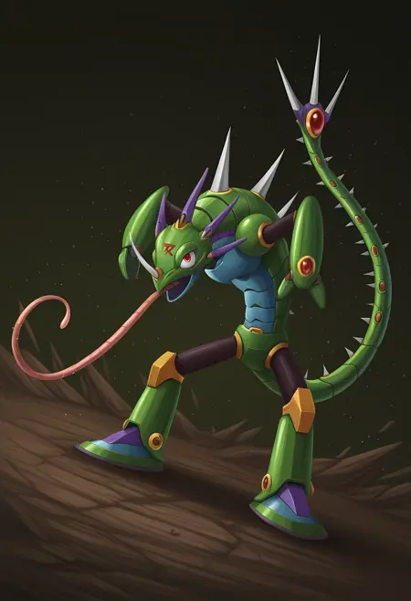 Sting Chameleon - Mega Man X - ILXL