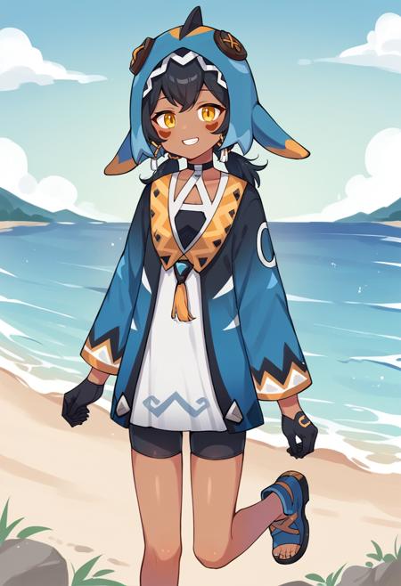 Amina - Chief, People of the Springs (Genshin Impact NPC) v1.0
