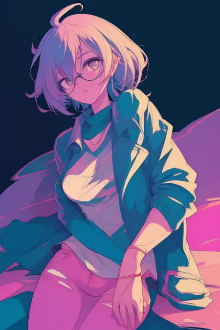 PE Neon Pastel Anime