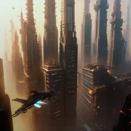 Ghost in the Shell 95 city