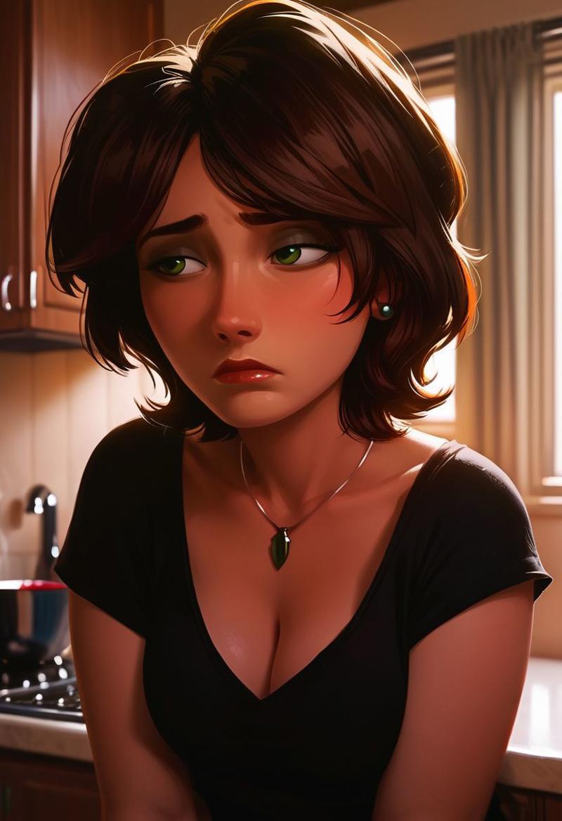 Aunt Cass is cooking (and drinking) - Big Hero 6 | Civitai