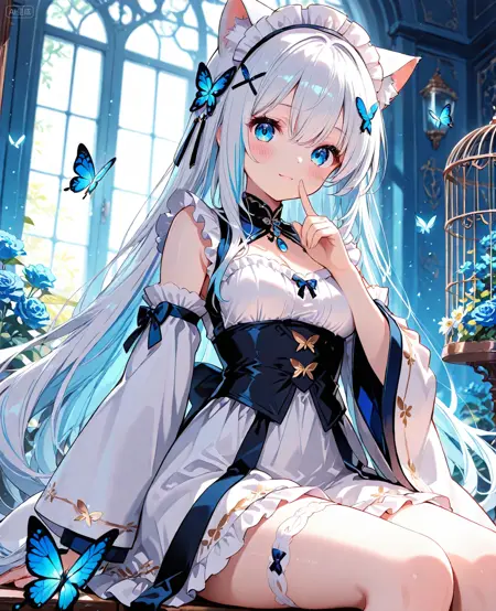高分辨率二次元大模型(High-resolution 2D large model)