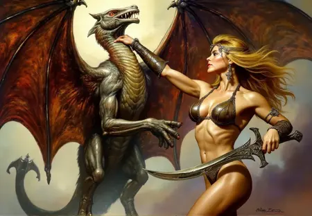 Vallejo style fantasy 4 flux