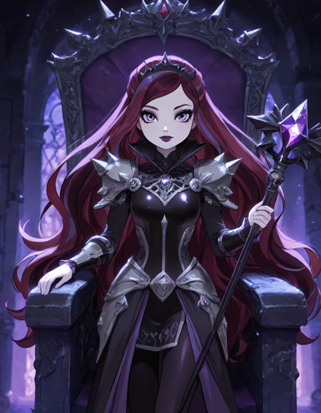 Raven Queen 3.0 (Shadow Fortress) - Illustrious (LAST MODEL OF EVER AFTER HIGH) v1.0