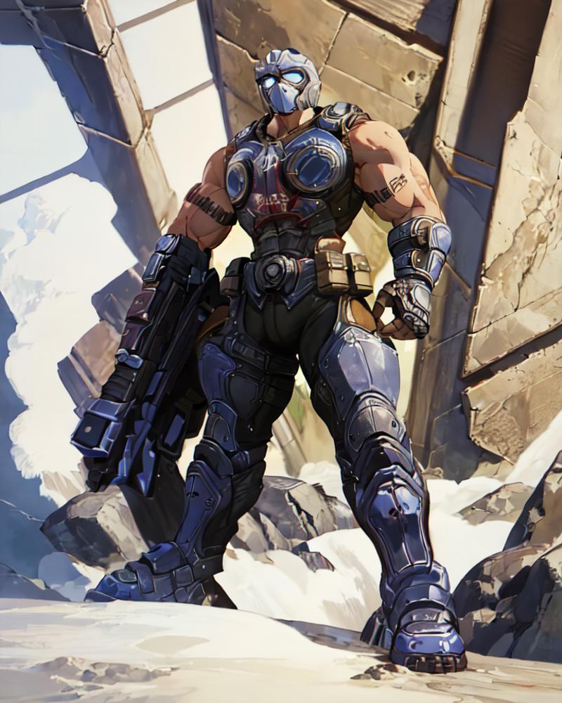 Clayton Carmine | Gears of War image by doomguy11111