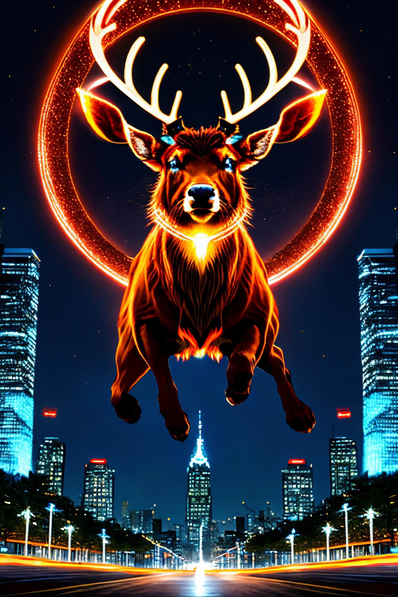 Raging Reindeer Style - Red Team Art image by alexds9