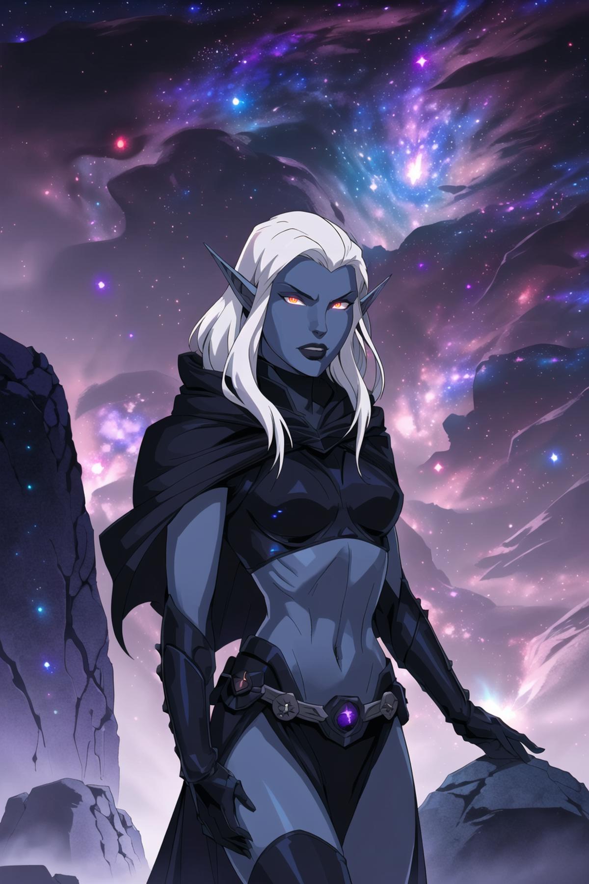 Drow Concept LoRA image by AnteMaxx