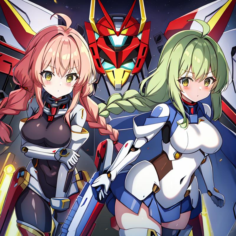 mecha girls image by deltanz92