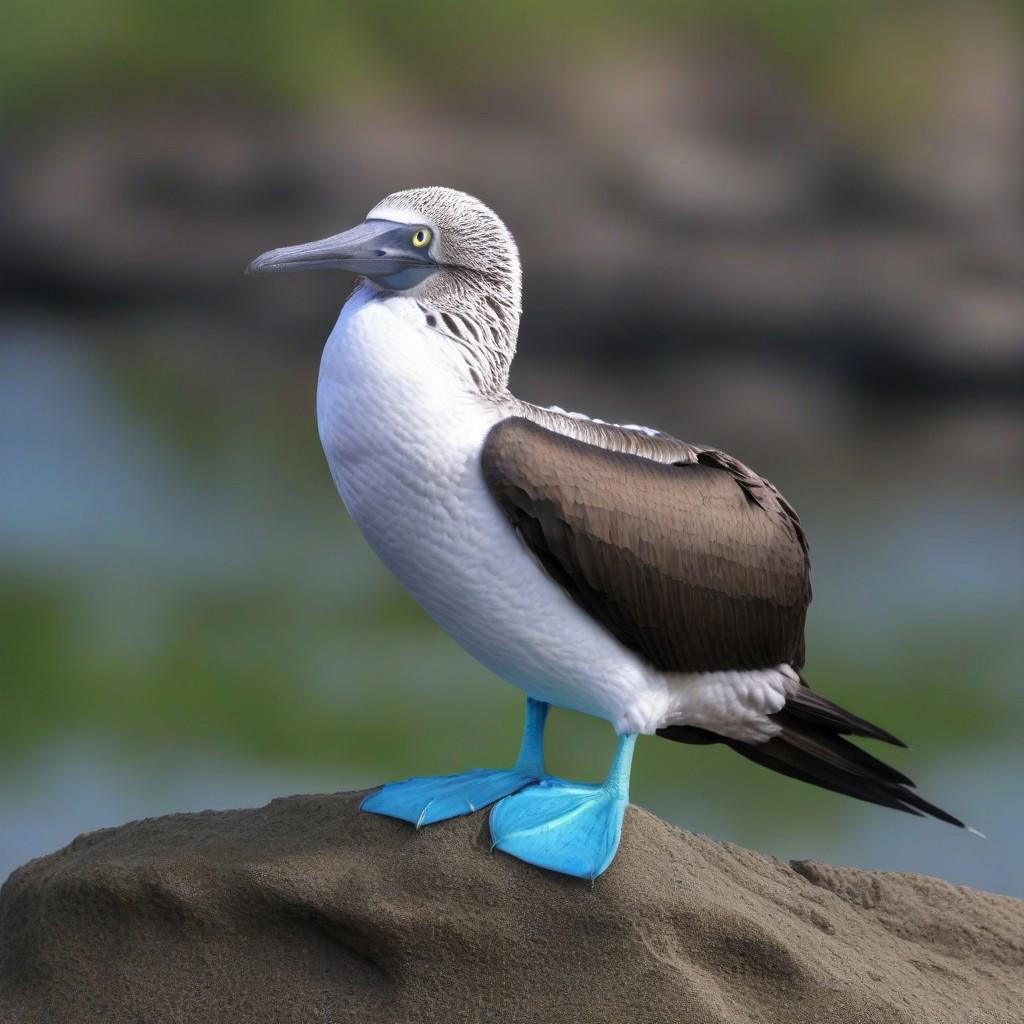 <lora:Sula_nebouxii_SDXL_v3:1.0> ,
yellow eyes, outdoors, pond, mud, no humans, bird, realistic, realism, Blue-footed Booby, Sula nebouxii